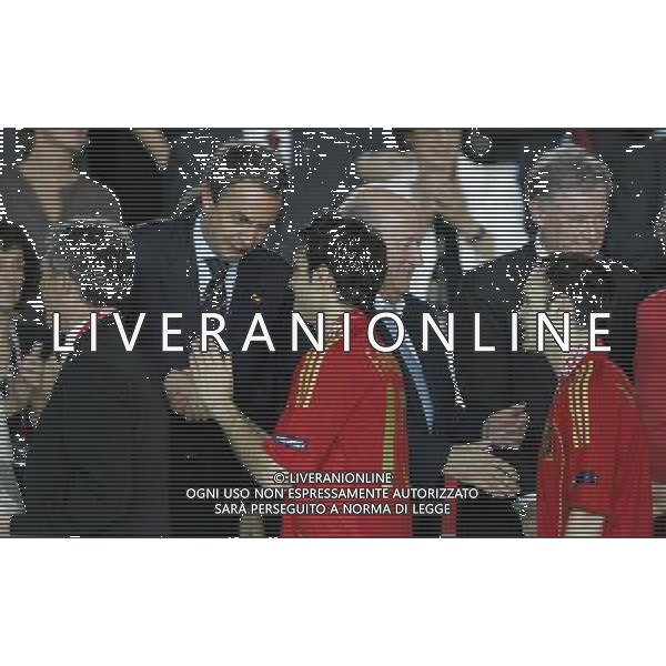 Vienna (AUT) 29-06-2008 Campionato europeo calcio EURO2008 FINALE germania-spagna 0:1 nella foto zapatero e cesc fabregas ph marco luzzani/ag aldo liverani s.a.s.