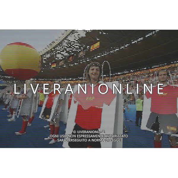 Vienna (AUT) 29-06-2008 Campionato europeo calcio EURO2008 FINALE germania-spagna 0:1 nella foto corografia spagna ph marco luzzani/ag aldo liverani s.a.s.