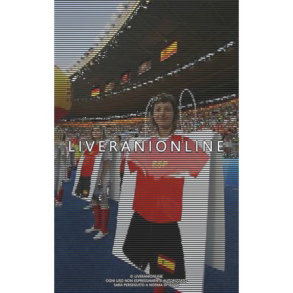 Vienna (AUT) 29-06-2008 Campionato europeo calcio EURO2008 FINALE germania-spagna 0:1 nella foto corografia spagna ph marco luzzani/ag aldo liverani s.a.s.