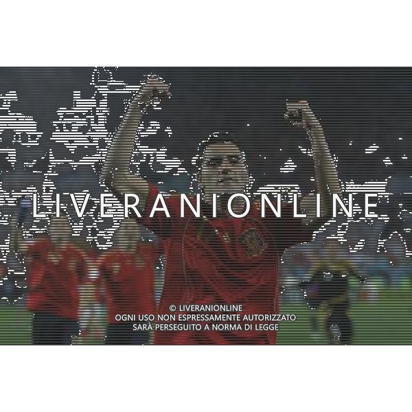 Vienna (AUT) 29-06-2008 Campionato europeo calcio EURO2008 FINALE germania-spagna 0:1 nella foto daniel guiza esulta a fine gara ph marco luzzani/ag aldo liverani s.a.s.