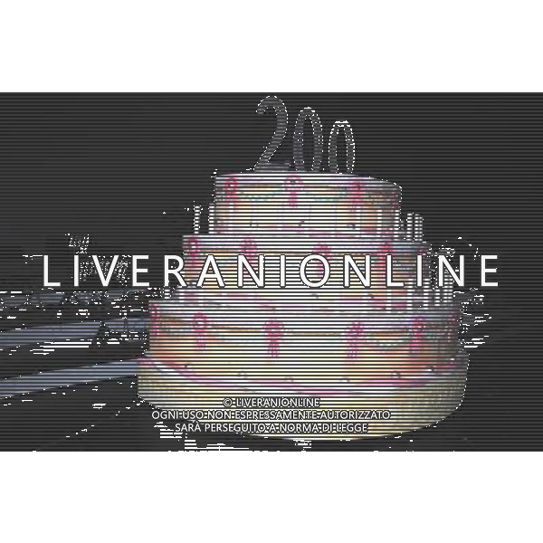 MASSIMO RANIERI FESTEGGIA LE 200 REPLICHE DEL SUO SPETTACOLO AL TEATRO SISTINA IN ROMA © MASSIMO BRUNI - AG. ALDO LIVERANI SAS