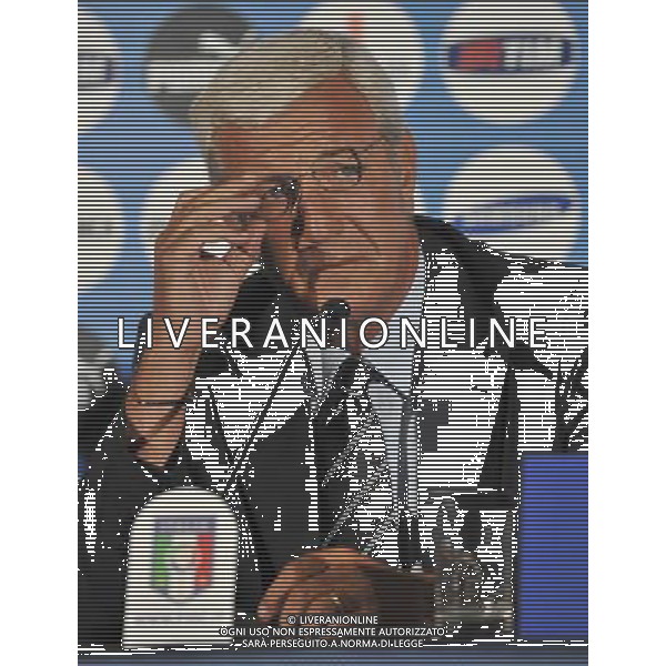 Roma Ð Hotel Parco dei Principi - 01/07/2008 Ð Conferenza stampa di presentazione del nuovo Commissario tecnico della Nazionale italiana di calcio Marcello LIPPI - nella foto: Marcello LIPPI ph. Corradetti / ag. Aldo LIVERANI