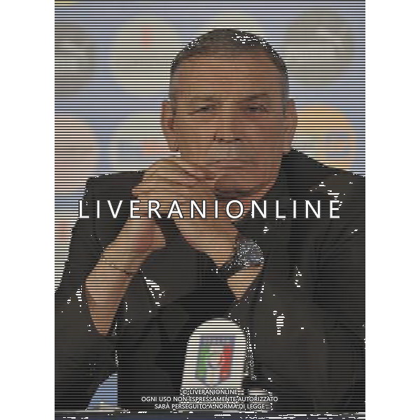 Roma Ð Hotel Parco dei Principi - 01/07/2008 Ð Conferenza stampa di presentazione del nuovo Commissario tecnico della Nazionale italiana di calcio Marcello LIPPI - nella foto: Gigi RIVA ph. Corradetti / ag. Aldo LIVERANI