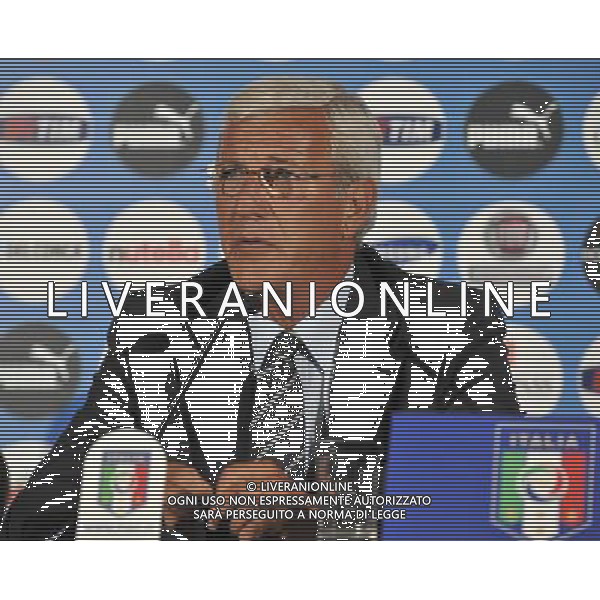 Roma Ð Hotel Parco dei Principi - 01/07/2008 Ð Conferenza stampa di presentazione del nuovo Commissario tecnico della Nazionale italiana di calcio Marcello LIPPI - nella foto: Marcello LIPPI ph. Corradetti / ag. Aldo LIVERANI