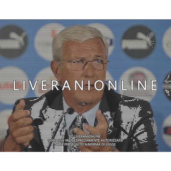 Roma Ð Hotel Parco dei Principi - 01/07/2008 Ð Conferenza stampa di presentazione del nuovo Commissario tecnico della Nazionale italiana di calcio Marcello LIPPI - nella foto: Marcello LIPPI ph. Corradetti / ag. Aldo LIVERANI