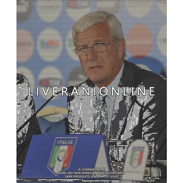 Roma Ð Hotel Parco dei Principi - 01/07/2008 Ð Conferenza stampa di presentazione del nuovo Commissario tecnico della Nazionale italiana di calcio Marcello LIPPI - nella foto: Marcello LIPPI ph. Corradetti / ag. Aldo LIVERANI