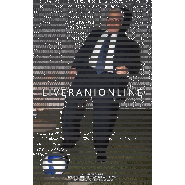 MILANO 2/7/2008 TEATRO FRANCO PARENTI VIA PIERLOMBARDO, 14 PRESENTAZIONE DEL PALLONE UFFICIALE DEL CAMPIONATO ITALIANO DI CALCIO STAGIONE 2008/2009 NELLA FOTO FRANCO MATARRESE FOTO MARIO ROMANO/AG ALDO LIVERANI