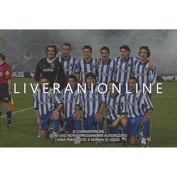 LAZIO-PORTO24/04/2003 NELLA FOTO FORMAZIONE DEL PORTO 2003 FOTO ALDO LIVERANI