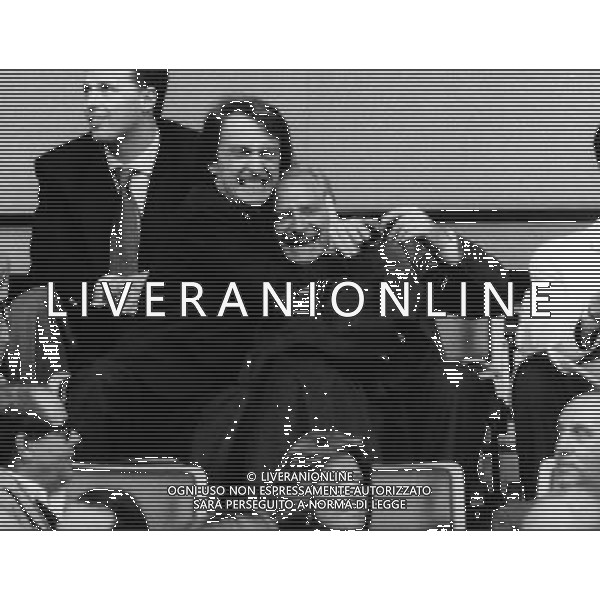 GIAMPIERO BONIPERTI EX CALCIATORE CON LUCA CORDERO DI MONTEZEMOLO ARCHIVIO AG. ALDO LIVERANI RETROSPETTIVA
