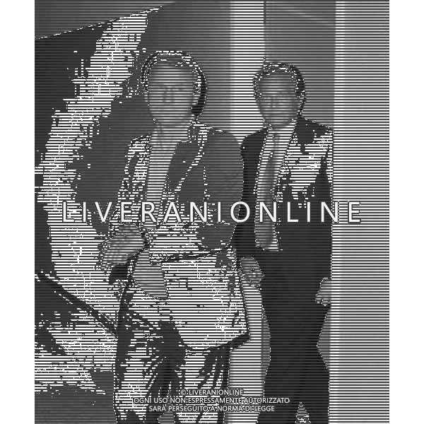 GIAMPIERO BONIPERTI EX CALCIATORE CON GIOVANNI TRAPATTONI ALLENATORE ARCHIVIO AG. ALDO LIVERANI RETROSPETTIVA