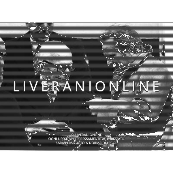 GIAMPIERO BONIPERTI EX CALCIATORE CON SANDRO PERTINI POLITICO ARCHIVIO AG. ALDO LIVERANI RETROSPETTIVA