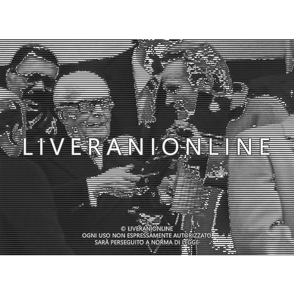 GIAMPIERO BONIPERTI EX CALCIATORE CON SANDRO PERTINI POLITICO ARCHIVIO AG. ALDO LIVERANI RETROSPETTIVA