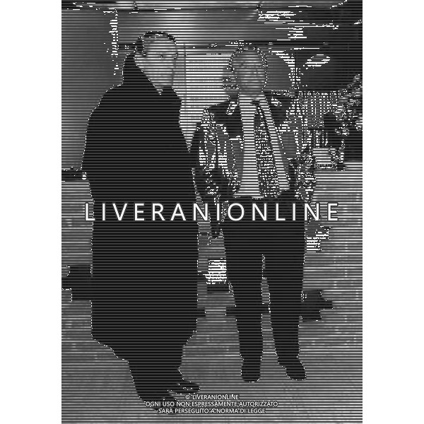 GIAMPIERO BONIPERTI EX CALCIATORE CON GIGI RIVA EX CALCIATORE ARCHIVIO AG. ALDO LIVERANI RETROSPETTIVA