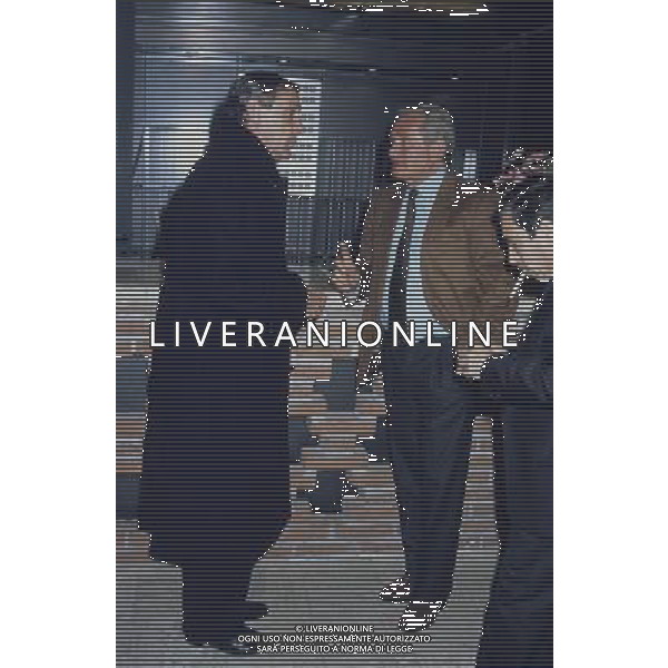 GIAMPIERO BONIPERTI EX CALCIATORE CON GIGI RIVA EX CALCIATORE ARCHIVIO AG. ALDO LIVERANI RETROSPETTIVA