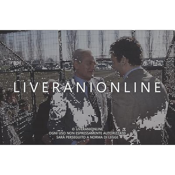 GIAMPIERO BONIPERTI EX CALCIATORE CON GIANLUCA VIALLI CALCIATORE ARCHIVIO AG. ALDO LIVERANI RETROSPETTIVA
