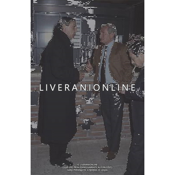 GIAMPIERO BONIPERTI EX CALCIATORE CON GIGI RIVA EX CALCIATORE ARCHIVIO AG. ALDO LIVERANI RETROSPETTIVA