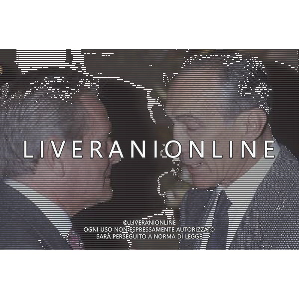 GIAMPIERO BONIPERTI EX CALCIATORE CON ENZO BEARZOT EX CALCIATORE ARCHIVIO AG. ALDO LIVERANI RETROSPETTIVA