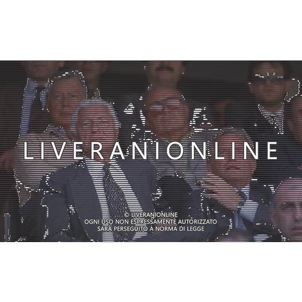 GIAMPIERO BONIPERTI EX CALCIATORE CON GIANNI AGNELLI ARCHIVIO AG. ALDO LIVERANI RETROSPETTIVA