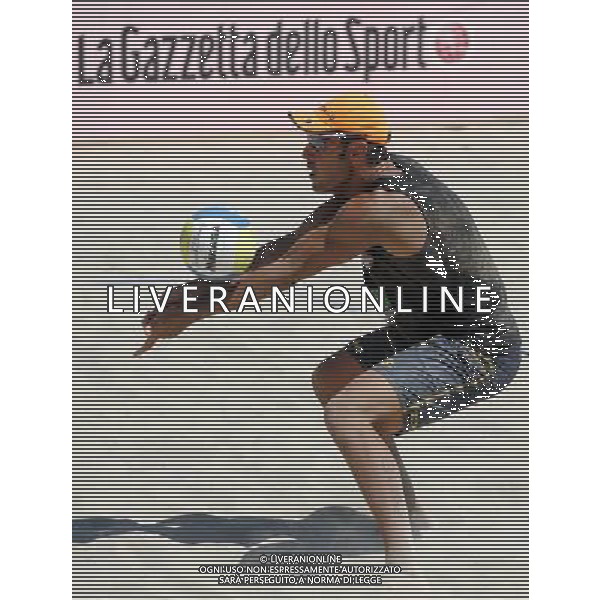 Campionato Italiano di Beach Volley 2008 Rimini - 06.07.2008 Nella Foto:FENILI RICCARDO /Ph.Vitez-Ag. Aldo Liverani