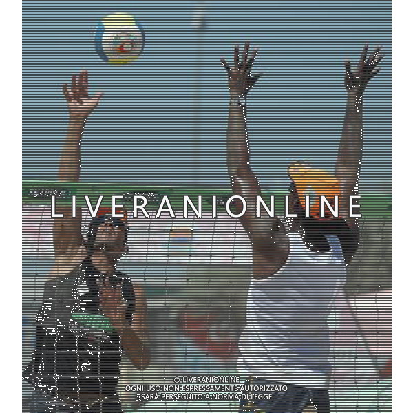 Campionato Italiano di Beach Volley 2008 Rimini - 06.07.2008 Nella Foto:FENILI RICCARDO-BARBOSA THIAGO /Ph.Vitez-Ag. Aldo Liverani