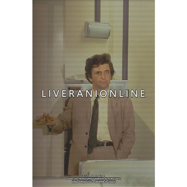 TELEFILM\'TENENTE COLOMBO\' NELLA FOTO PETER FALK AG ALDO LIVERANI