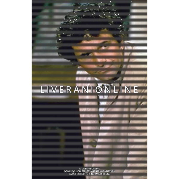 TELEFILM\'TENENTE COLOMBO\' NELLA FOTO PETER FALK AG ALDO LIVERANI