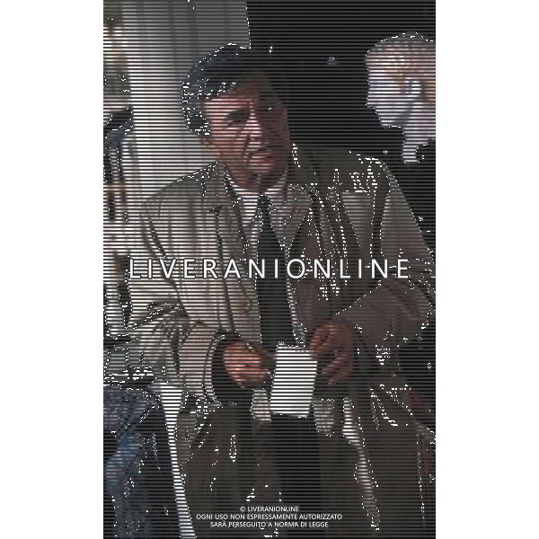 TELEFILM\'IL RITORNO DEL TENENTE COLOMBO\' NELLA FOTO PETER FALK AG ALDO LIVERANI
