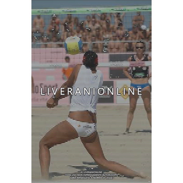 Campionato Italiano di Beach Volley 2008 - Finale Maschile e Femminile Rimini - 06.07.2008 Nella Foto:RIBEIRO HOLLANDA LUCIANA /Ph.Vitez-Ag. Aldo Liverani