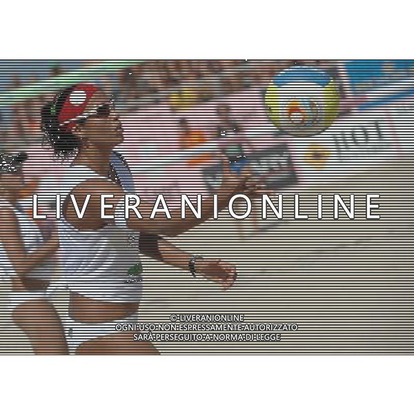 Campionato Italiano di Beach Volley 2008 - Finale Maschile e Femminile Rimini - 06.07.2008 Nella Foto:RIBEIRO HOLLANDA LUCIANA /Ph.Vitez-Ag. Aldo Liverani