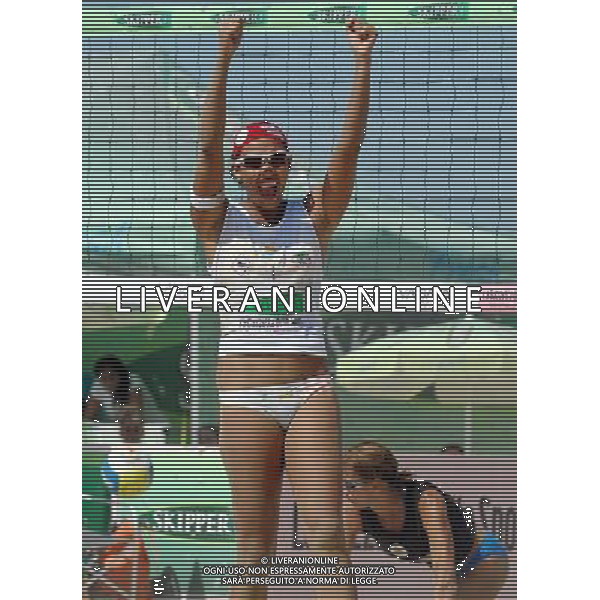 Campionato Italiano di Beach Volley 2008 - Finale Maschile e Femminile Rimini - 06.07.2008 Nella Foto:RIBEIRO HOLLANDA LUCIANA /Ph.Vitez-Ag. Aldo Liverani