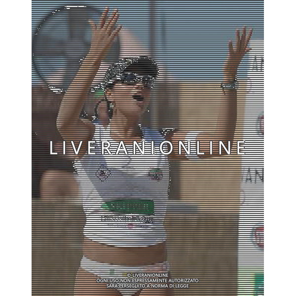 Campionato Italiano di Beach Volley 2008 - Finale Maschile e Femminile Rimini - 06.07.2008 Nella Foto:SALDANHA CAMILLA /Ph.Vitez-Ag. Aldo Liverani