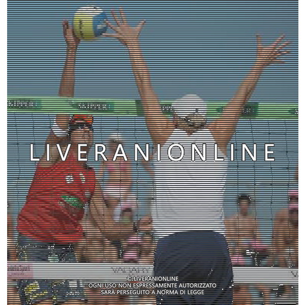Campionato Italiano di Beach Volley 2008 - Finale Maschile e Femminile Rimini - 06.07.2008 Nella Foto:DE SOUZA FERREIRA JAN-BIZZOTTO RICCARDO /Ph.Vitez-Ag. Aldo Liverani