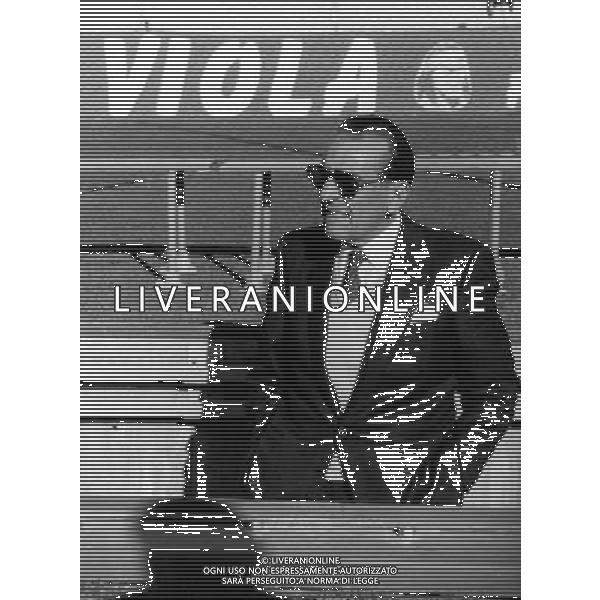 Dino Viola Presidente della Roma Calcio anni \'80 archivio ag. Aldo Liverani Sas retrospettiva