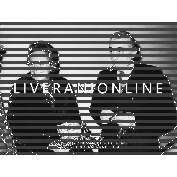 Dino Viola Presidente della Roma Calcio anni \'80 archivio ag. Aldo Liverani Sas retrospettiva