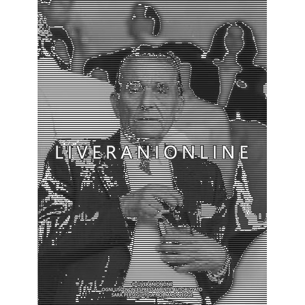 Dino Viola Presidente della Roma Calcio anni \'80 archivio ag. Aldo Liverani Sas retrospettiva