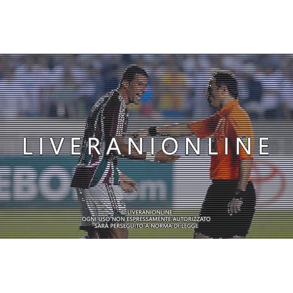 INTERNATIONAL FOOTBALL LIBERTADORES CUP 2008 / FINAL MATCH RETURN FLUMINENESE_LDU QUITO 3-1 (Dpp 1-3) ( Maracana Stadium Rio ) WASHINGTON ( Flum )_ DECEPTION =============================================== ATT : IMAGES ONLY FOR THE ITALIAN MARKET AG ALDO LIVERANI