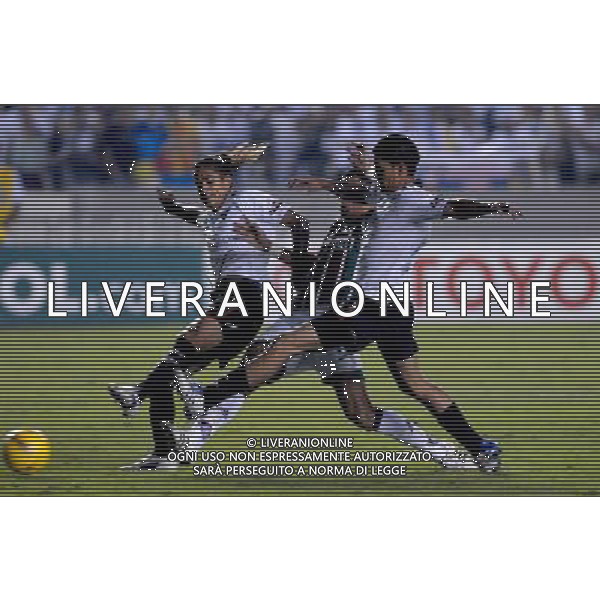 INTERNATIONAL FOOTBALL LIBERTADORES CUP 2008 / FINAL MATCH RETURN FLUMINENESE_LDU QUITO 3-1 (Dpp 1-3) ( Maracana Stadium Rio ) WASHINGTON ( Flum )_ ARAUJO NORBERTO CARLOS _ CALLE RENAN (Ldu) =============================================== ATT : IMAGES ONLY FOR THE ITALIAN MARKET AG ALDO LIVERANI