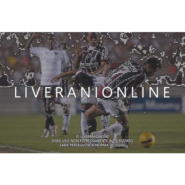 INTERNATIONAL FOOTBALL LIBERTADORES CUP 2008 / FINAL MATCH RETURN FLUMINENESE_LDU QUITO 3-1 (Dpp 1-3) ( Maracana Stadium Rio ) GABRIEL And CICERO ( Flum )_ SALAS FRANKLIN AGUSTIN (Ldu) =============================================== ATT : IMAGES ONLY FOR THE ITALIAN MARKET AG ALDO LIVERANI