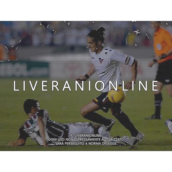 INTERNATIONAL FOOTBALL LIBERTADORES CUP 2008 / FINAL MATCH RETURN FLUMINENESE_LDU QUITO 3-1 (Dpp 1-3) ( Maracana Stadium Rio ) CICERO ( Flum )_ ARAUJO NORBERTO CARLOS (Ldu) =============================================== ATT : IMAGES ONLY FOR THE ITALIAN MARKET AG ALDO LIVERANI