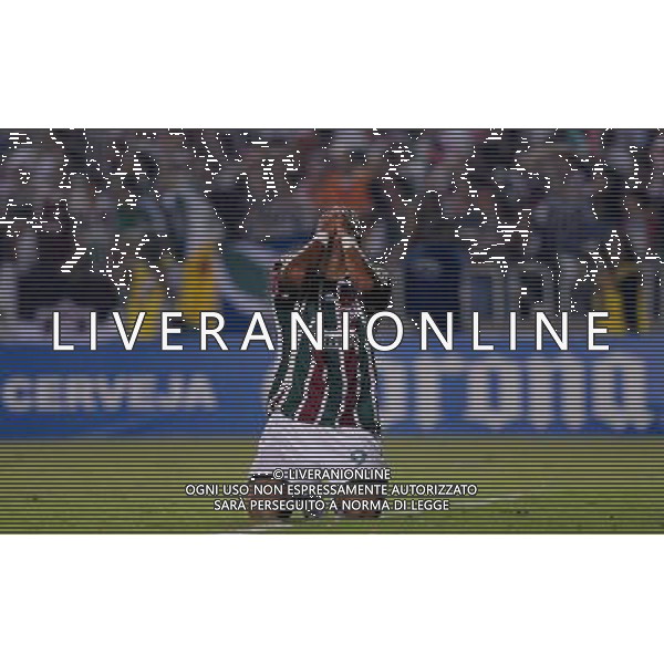 INTERNATIONAL FOOTBALL LIBERTADORES CUP 2008 / FINAL MATCH RETURN FLUMINENESE_LDU QUITO 3-1 (Dpp 1-3) ( Maracana Stadium Rio ) WASHINGTON ( Flum )_ DECEPTION =============================================== ATT : IMAGES ONLY FOR THE ITALIAN MARKET AG ALDO LIVERANI