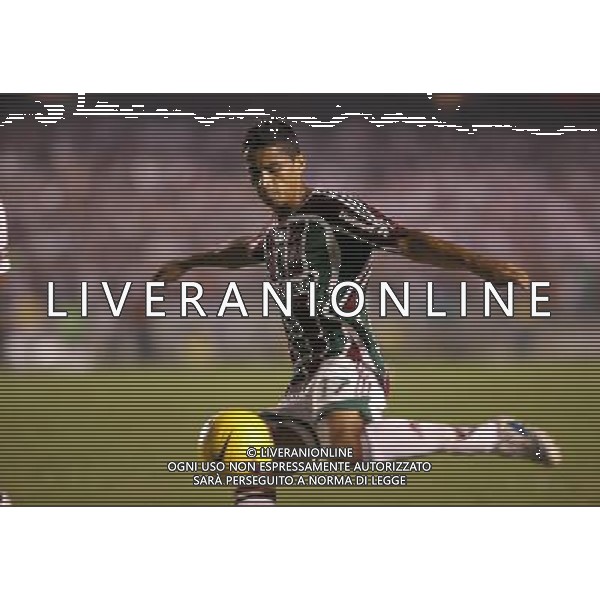 INTERNATIONAL FOOTBALL LIBERTADORES CUP 2008 / FINAL MATCH RETURN FLUMINENESE_LDU QUITO 3-1 (Dpp 1-3) ( Maracana Stadium Rio ) CICERO ( Flum ) =============================================== ATT : IMAGES ONLY FOR THE ITALIAN MARKET AG ALDO LIVERANI