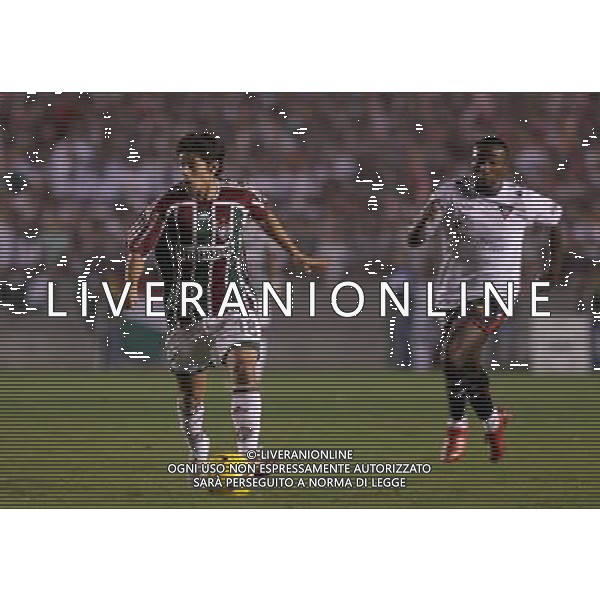 INTERNATIONAL FOOTBALL LIBERTADORES CUP 2008 / FINAL MATCH RETURN FLUMINENESE_LDU QUITO 3-1 (Dpp 1-3) ( Maracana Stadium Rio ) DARIO CONCA (Flum) _ GUERRON JOFFRE DAVID ( Ldu ) =============================================== ATT : IMAGES ONLY FOR THE ITALIAN MARKET AG ALDO LIVERANI
