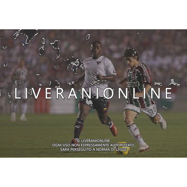 INTERNATIONAL FOOTBALL LIBERTADORES CUP 2008 / FINAL MATCH RETURN FLUMINENESE_LDU QUITO 3-1 (Dpp 1-3) ( Maracana Stadium Rio ) DARIO CONCA (Flum) _ GUERRON JOFFRE DAVID ( Ldu ) =============================================== ATT : IMAGES ONLY FOR THE ITALIAN MARKET AG ALDO LIVERANI