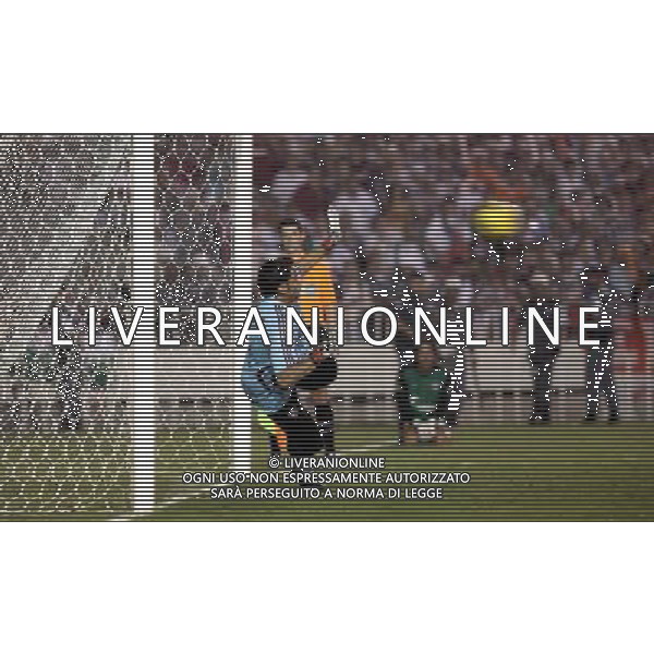 INTERNATIONAL FOOTBALL LIBERTADORES CUP 2008 / FINAL MATCH RETURN FLUMINENESE_LDU QUITO 3-1 (Dpp 1-3) ( Maracana Stadium Rio ) FERNANDO HENRIQUE ( Flum_Goolkepeer)_ DURING THE PENALTY SHOOT-OUT / URRUTIA PATRICIO OK =============================================== ATT : IMAGES ONLY FOR THE ITALIAN MARKET AG ALDO LIVERANI