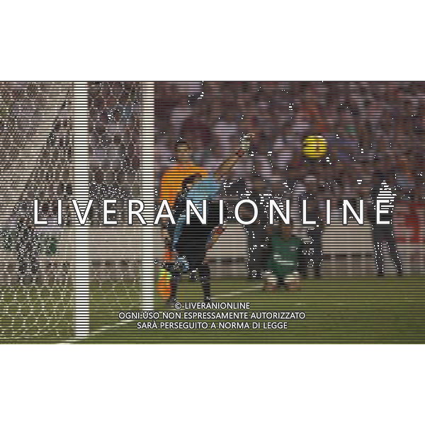 INTERNATIONAL FOOTBALL LIBERTADORES CUP 2008 / FINAL MATCH RETURN FLUMINENESE_LDU QUITO 3-1 (Dpp 1-3) ( Maracana Stadium Rio ) FERNANDO HENRIQUE ( Flum_Goolkepeer)_ DURING THE PENALTY SHOOT-OUT ( Loose Jairo Campos ) =============================================== ATT : IMAGES ONLY FOR THE ITALIAN MARKET AG ALDO LIVERANI
