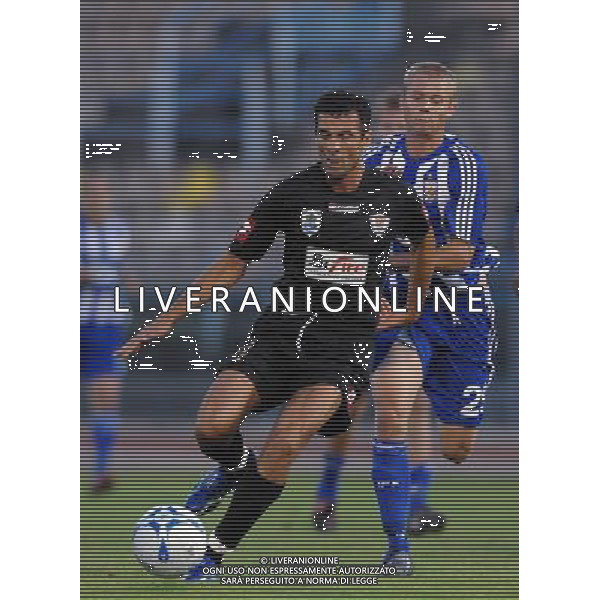 Champions League 2008-2009 Preliminari Serravalle di San Marino - 15.07.2008 Murata(RSM)-IFK Goteborg(SWE) Nella Foto:D\'ORSI PASQUALE-SODER ROBIN /Ph.Vitez-Ag. Aldo Liverani