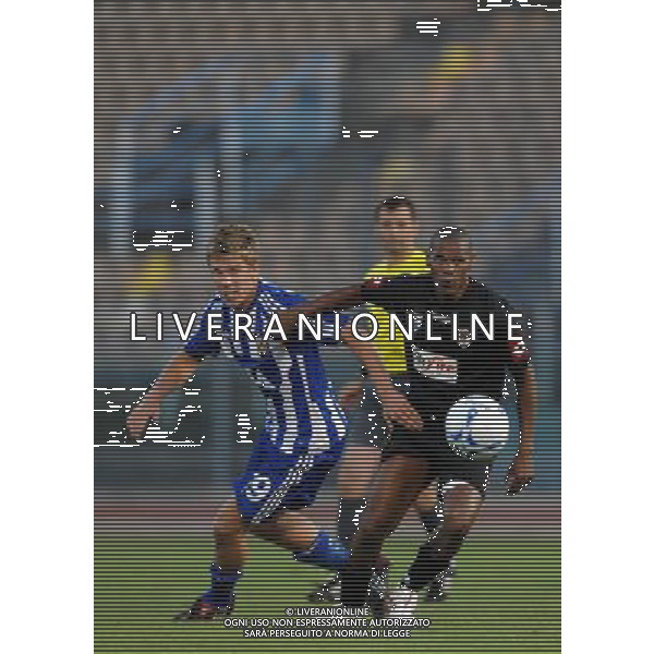 Champions League 2008-2009 Preliminari Serravalle di San Marino - 15.07.2008 Murata(RSM)-IFK Goteborg(SWE) Nella Foto:ALDAIR-WERNBLOOM PONTUS /Ph.Vitez-Ag. Aldo Liverani