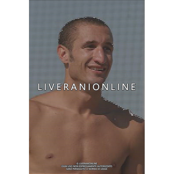 GIORGIO CHIELLINI IN VACANZA AL BAGNO \' PAPARAZZI\' DI MILANO MARITTIMA LUGLIO 2008 © VALERIO CASADEI - AG. ALDO LIVERANI SAS