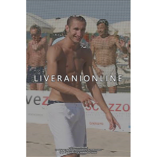 GIORGIO CHIELLINI IN VACANZA AL BAGNO \' PAPARAZZI\' DI MILANO MARITTIMA LUGLIO 2008 © VALERIO CASADEI - AG. ALDO LIVERANI SAS