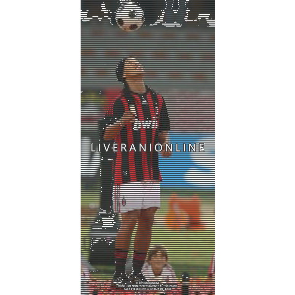Presentazione di Ronaldinho nuovo acquisto del Milan allo stadio meazza di san siro Milano 17/07/2008 Foto Luca Ghidoni/Ag. Aldo Liverani